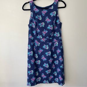 Lilly Pulitzer Kirkland Dress I've Got Butterflies Print Size 6
